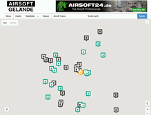 Tablet Screenshot of airsoft-gelaende.eu